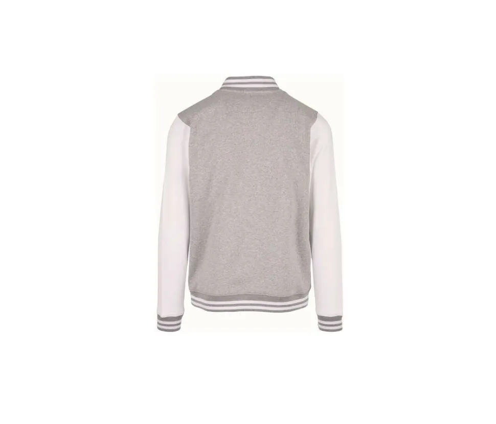 BUILD YOUR BRAND BYB004 - Veste Iconique Style Baseball Années 50
