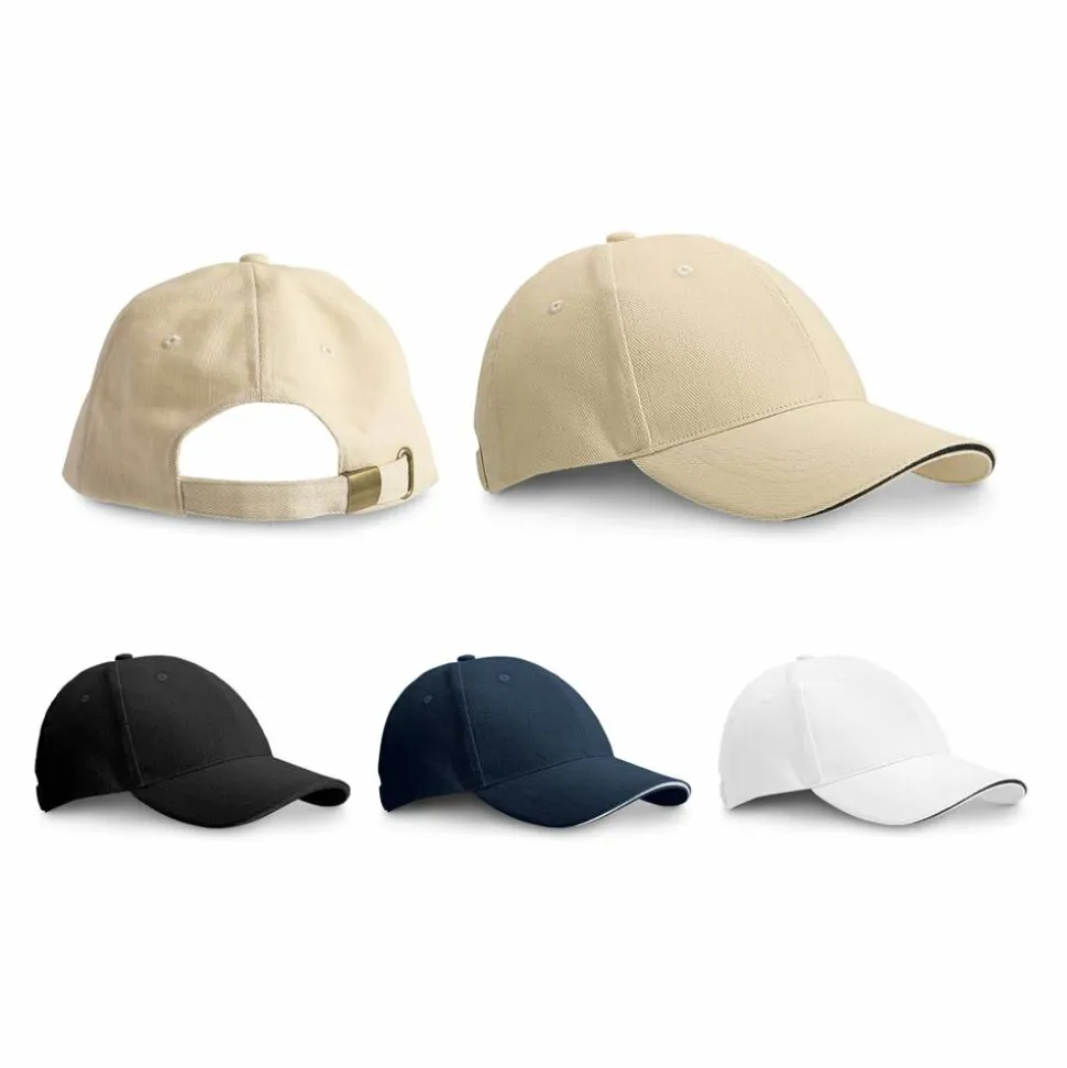 Casquette sandwich 100% coton (260 g/m²) - Egotier 99412