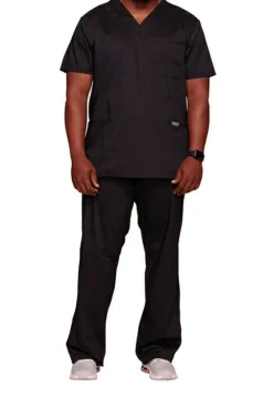 Cherokee CHWWE670 - Haut Col V Homme avec Poches Multiples