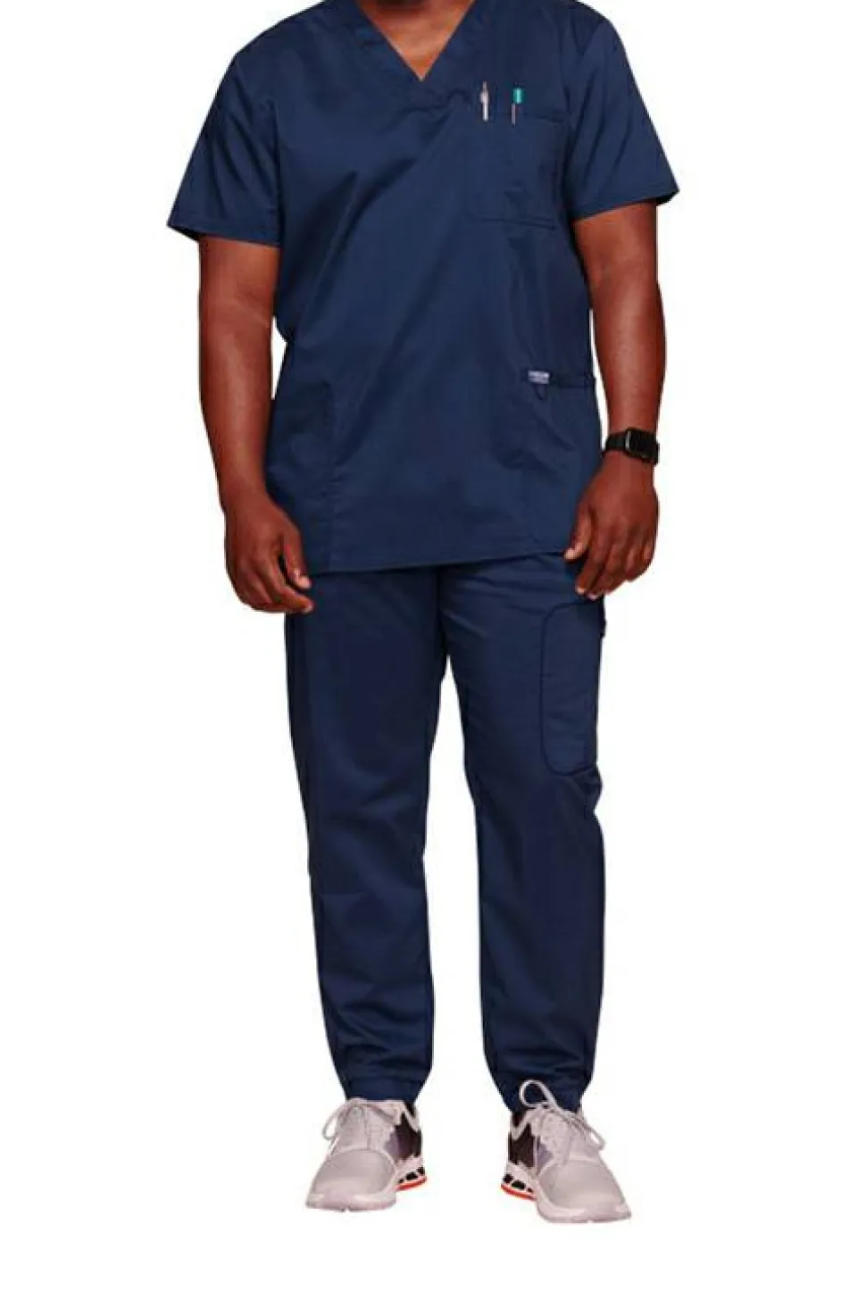 Cherokee CHWWE670 - Haut Col V Homme avec Poches Multiples