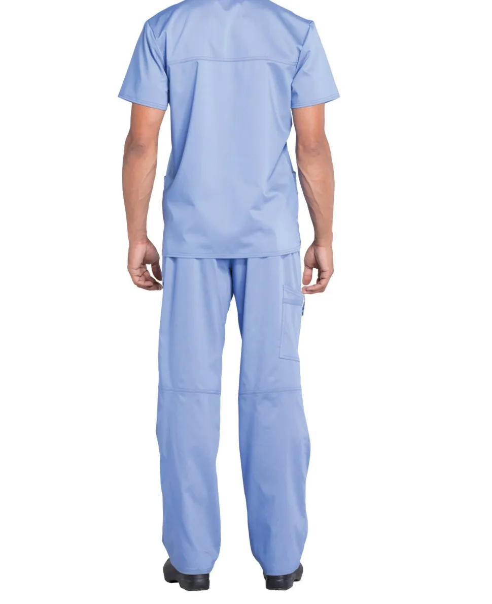Cherokee CHWWE670 - Haut Col V Homme avec Poches Multiples