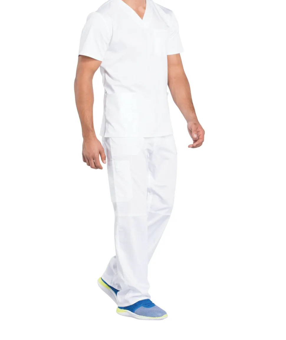 Cherokee CHWWE670 - Haut Col V Homme avec Poches Multiples