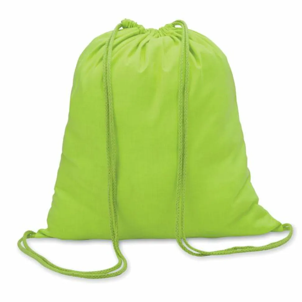 COLORED Sac à cordon en coton - GiftRetail MO8484