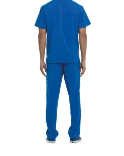 Dickies Medical DKE645 - Haut Homme à Col V avec Poches Multiples
