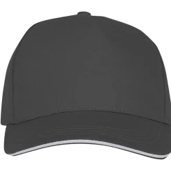 Elevate Essentials 38674 - Casquette sandwich 5 panneaux Ceto
