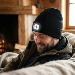 Elevate Life 38661 - Mighty LED bonnet en tricot