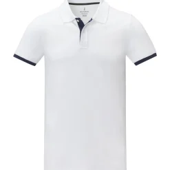 Elevate Life 38110 - Polo Morgan manches courtes deux tons homme