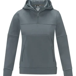 Elevate Life 39473 - Sweat à capuche anorak à demi zip Sayan pour femme