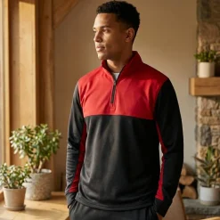 Finden & Hales LV874 - Sweat de sport col zippé