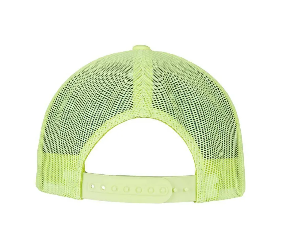 FLEXFIT 6506NT - Casquette style trucker fluo