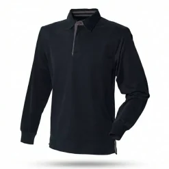 Front Row FR43 - Brushed LSL Rugby Shirt - Polo Rugby Émerisé