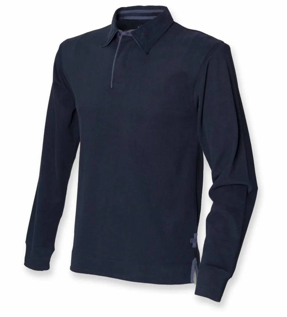 Front Row FR43 - Brushed LSL Rugby Shirt - Polo Rugby Émerisé