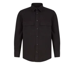 Front Row FR054 - Chemise Surchemise en Coton avec Poches à Rabat