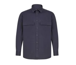 Front Row FR054 - Chemise Surchemise en Coton avec Poches à Rabat