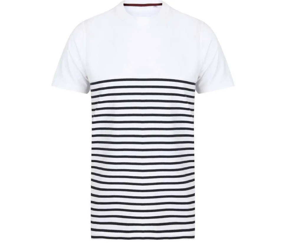 FRONT ROW FR135 - Tee-shirt marinière