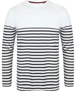 Front Row FR134 - T-shirt breton à manches longues