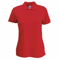 Fruit of the Loom 63-212-0 - Ladies Polo Blended Fabric