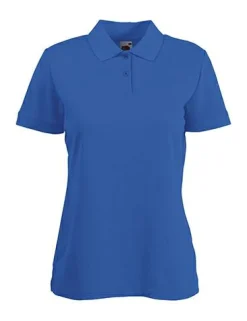 Fruit of the Loom 63-212-0 - Ladies Polo Blended Fabric