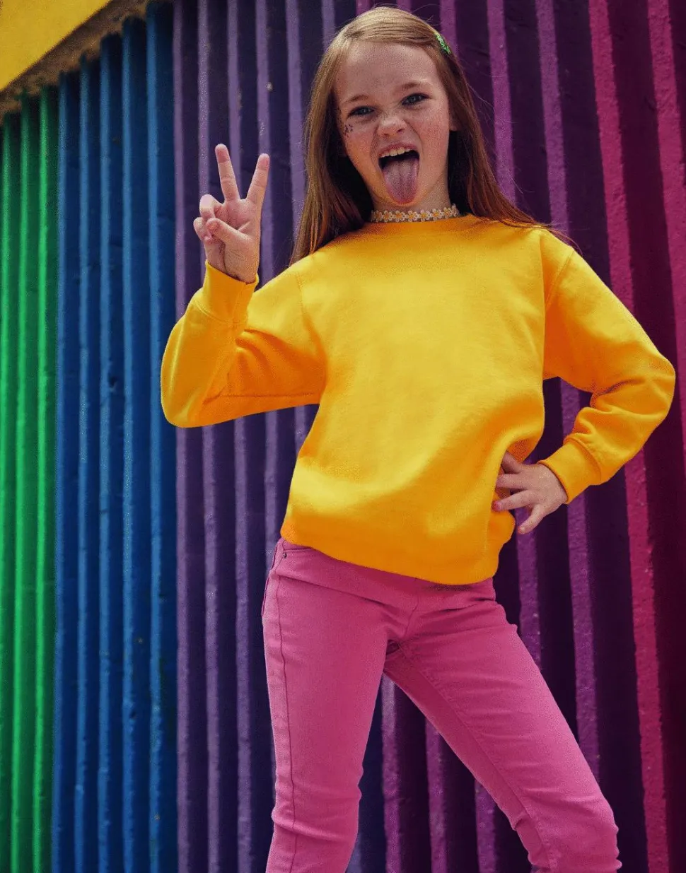 Fruit of the Loom 62-202-0 - Sweat Confortable en Coton Mélangé