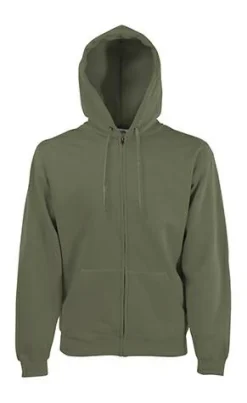 Fruit of the Loom 62-062-0 - Sweat-Shirt Zippé Homme Coton
