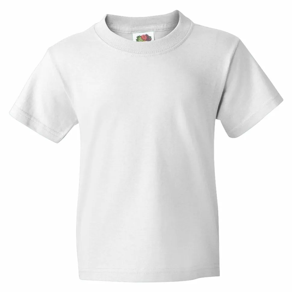 Fruit of the Loom 61-033-0 - T-Shirt Enfants 100% Coton Value Weight