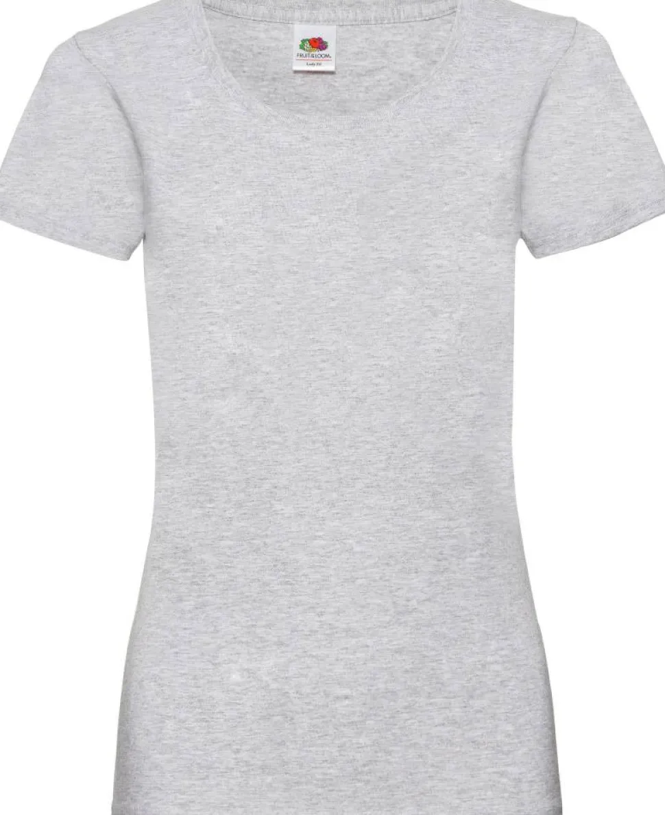 Fruit of the Loom 61-372-0 - T-Shirt Femme 100% Coton Lady-Fit