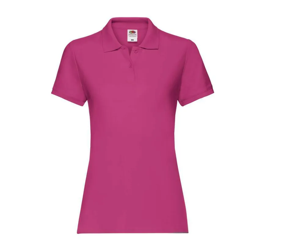 Fruit of the Loom SC386 - Polo Femme Confort Coton-Polyester Élégant
