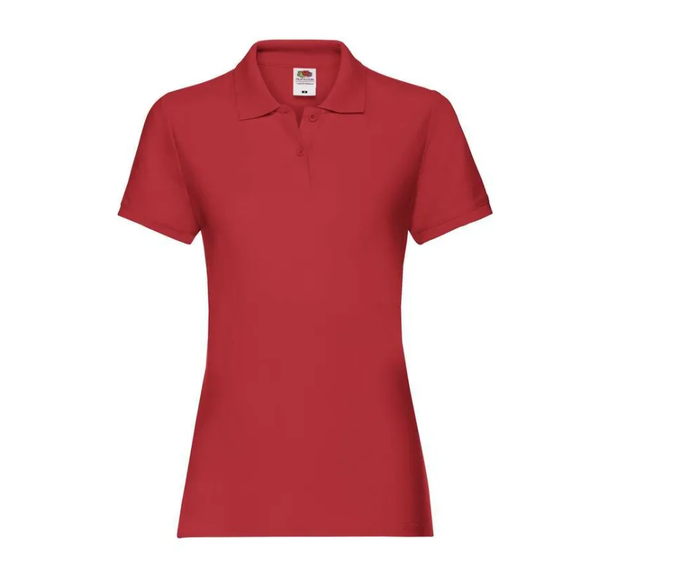 Fruit of the Loom SC386 - Polo Femme Confort Coton-Polyester Élégant