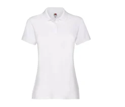Fruit of the Loom SC386 - Polo Femme Confort Coton-Polyester Élégant