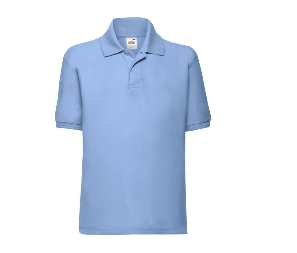 FRUIT OF THE LOOM SC3417 - Polo manches longues enfant