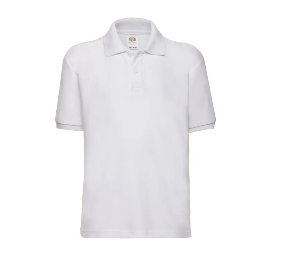 FRUIT OF THE LOOM SC3417 - Polo manches longues enfant