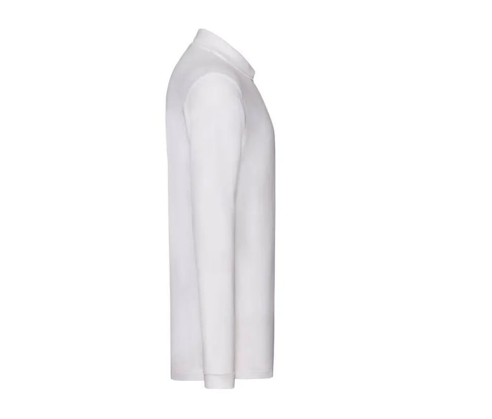 Fruit of the Loom SC384 - Polo Manches Longues Homme Premium