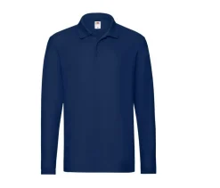 Fruit of the Loom SC384 - Polo Manches Longues Homme Premium