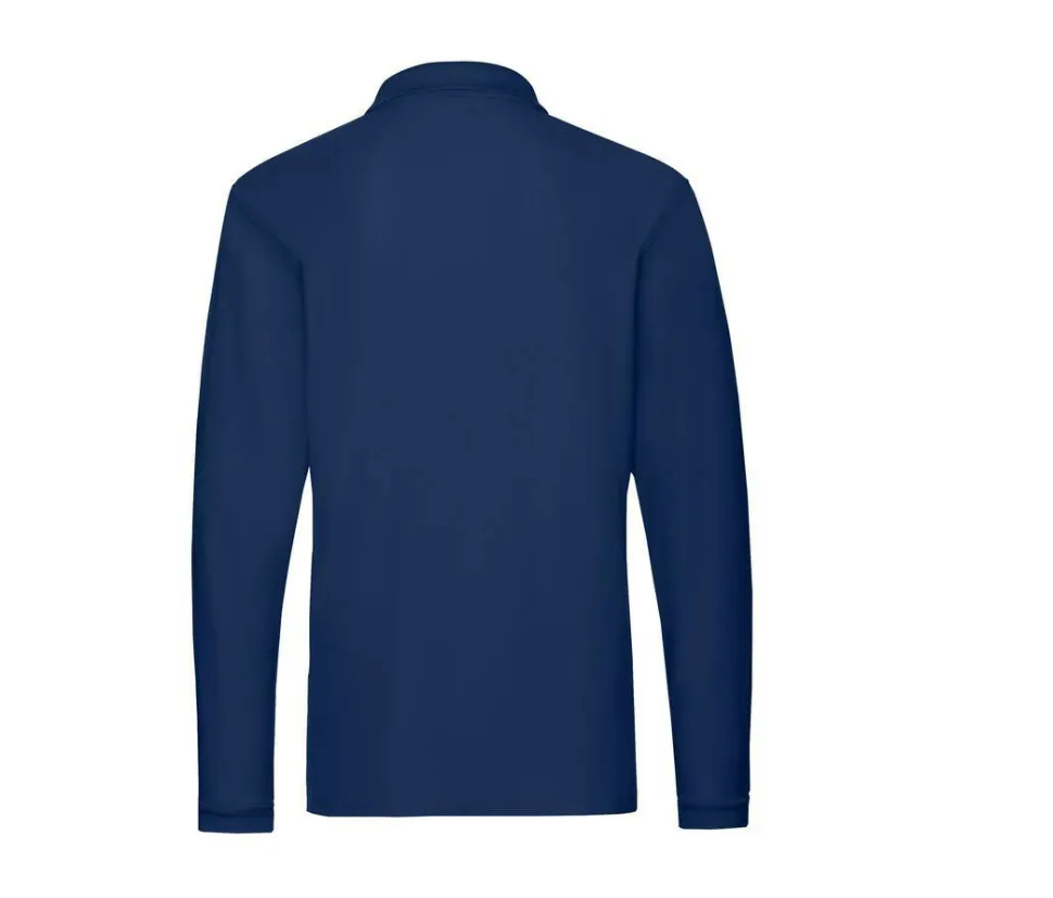 Fruit of the Loom SC384 - Polo Manches Longues Homme Premium