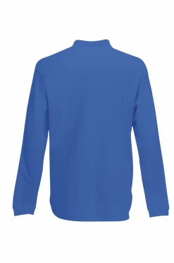 Fruit of the Loom SC384 - Polo Manches Longues Homme Premium
