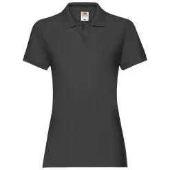 Fruit of the Loom SC63030 - Polo Femme Élégant en Coton Bio