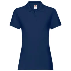 Fruit of the Loom SC63030 - Polo Femme Élégant en Coton Bio
