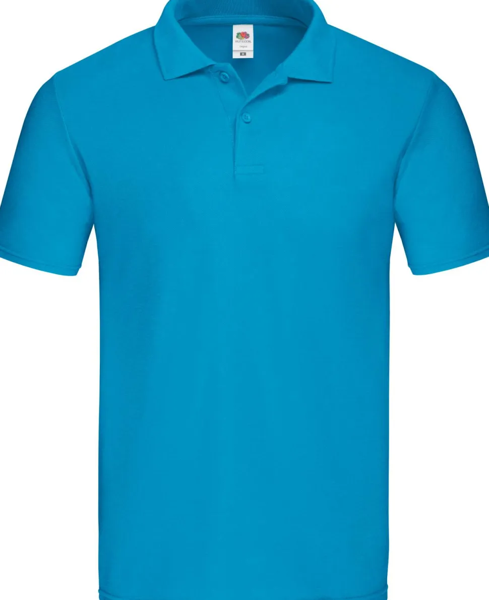 Fruit of the Loom SC63050 - Polo Homme Élégant en Coton Piqué