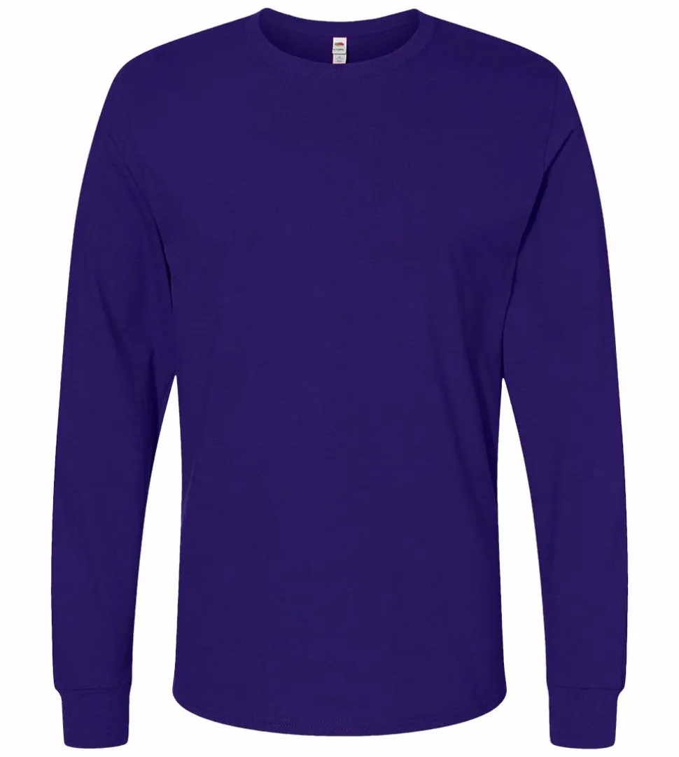 Fruit of the Loom SC4 - Sweat Homme Manches Longues Coton