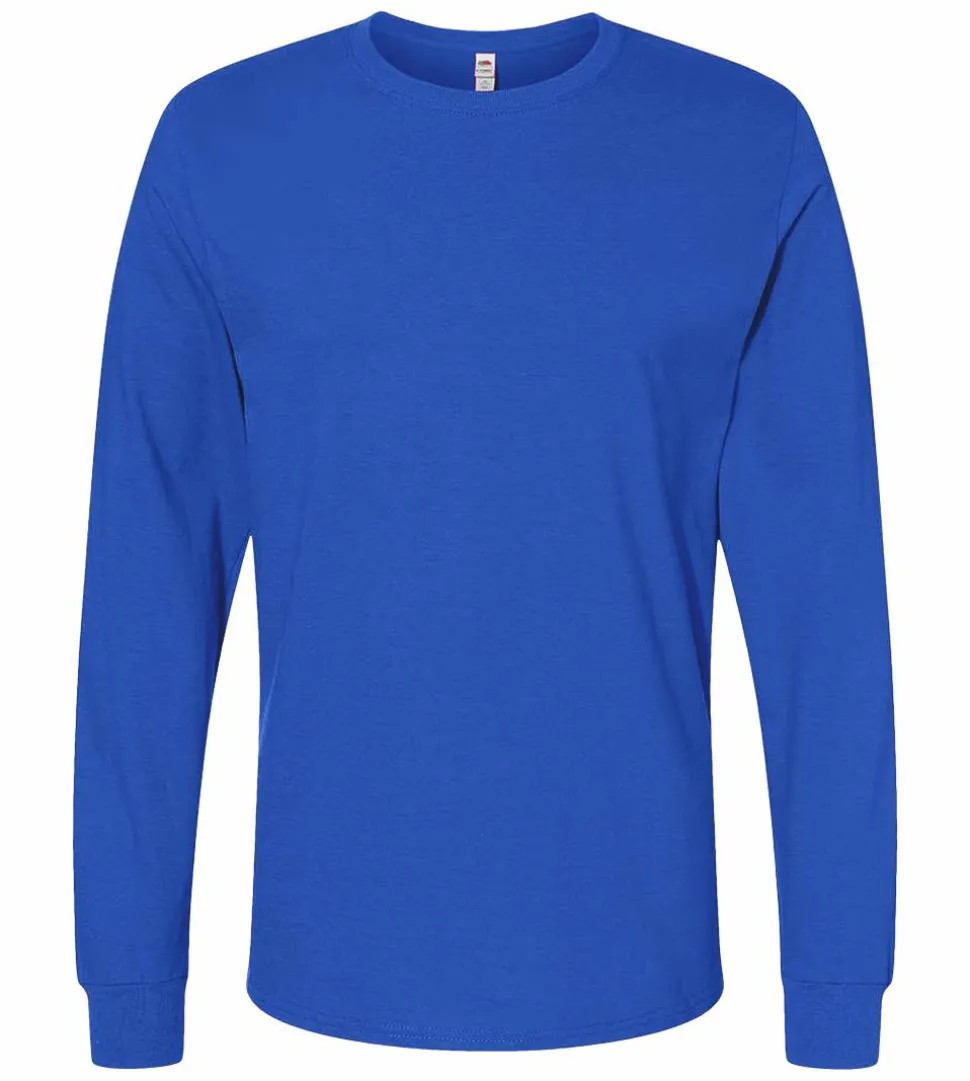 Fruit of the Loom SC4 - Sweat Homme Manches Longues Coton
