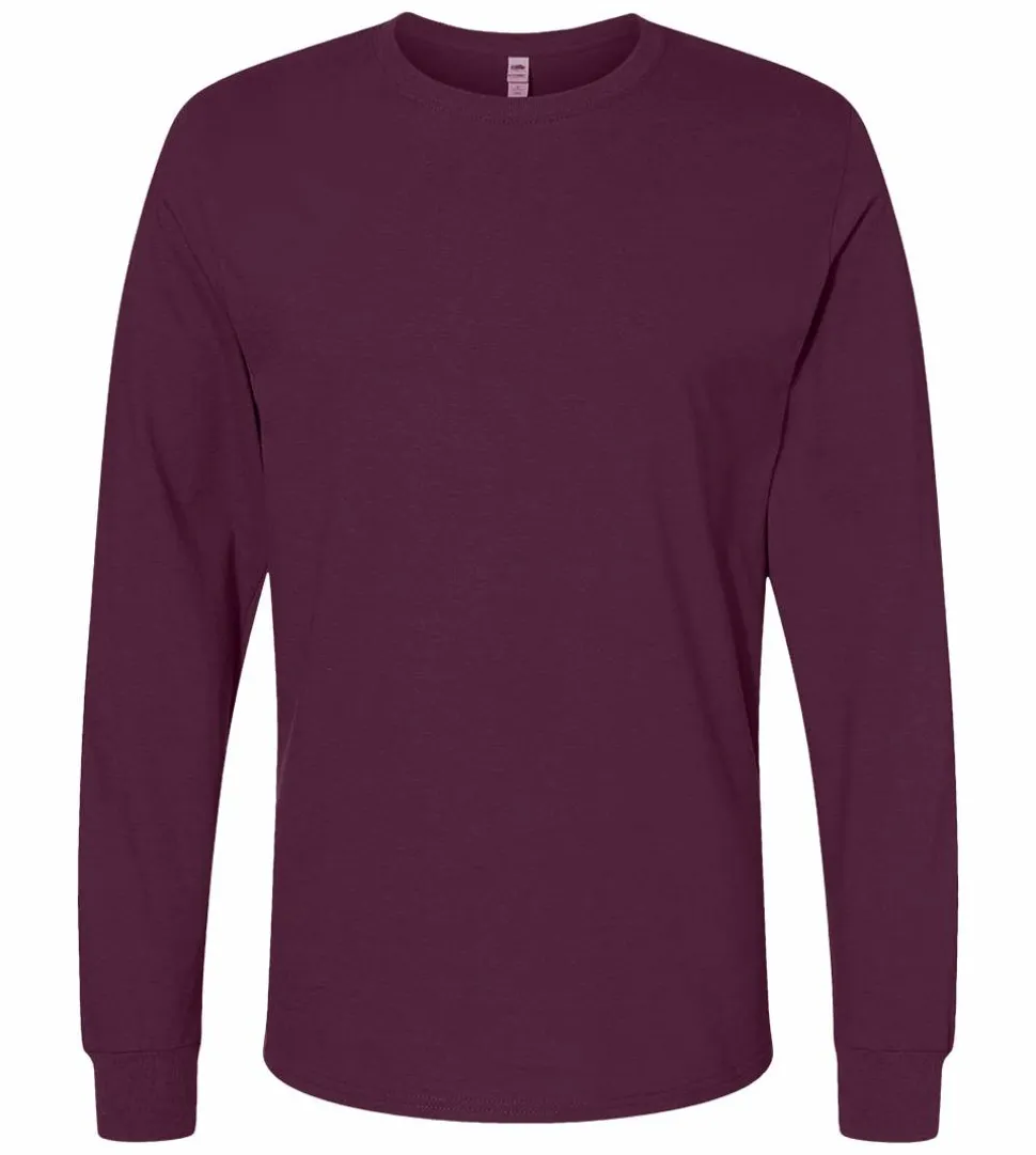 Fruit of the Loom SC4 - Sweat Homme Manches Longues Coton