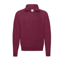 Fruit of the Loom SC376 - Sweat Homme Col Zippé Coton
