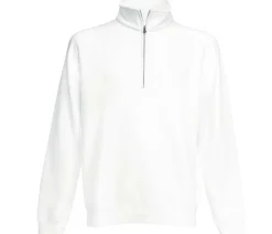Fruit of the Loom SC376 - Sweat Homme Col Zippé Coton