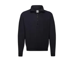 Fruit of the Loom SC376 - Sweat Homme Col Zippé Coton