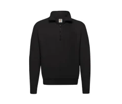 Fruit of the Loom SC376 - Sweat Homme Col Zippé Coton