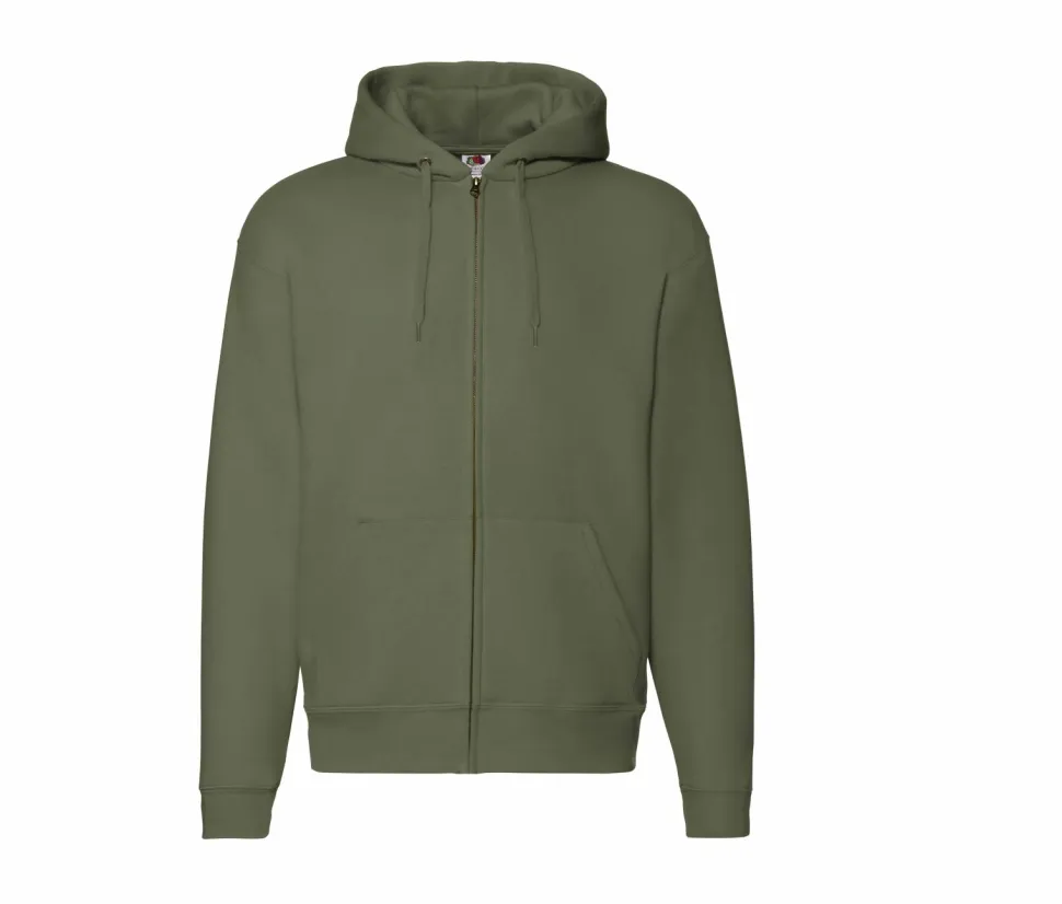 Fruit of the Loom SC274 - Sweat Capuche Grand Zip Homme