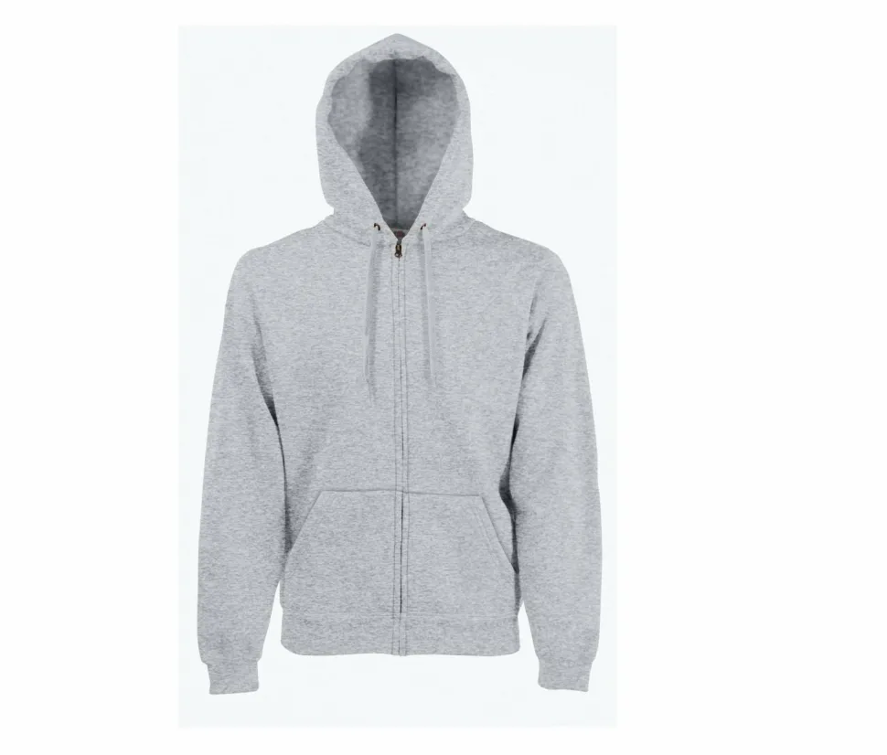 Fruit of the Loom SC274 - Sweat Capuche Grand Zip Homme