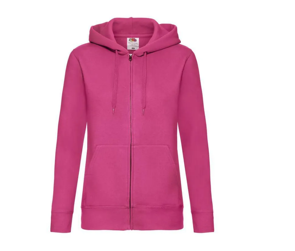 Fruit of the Loom SC375 - Sweat Capuche Grand Zip Femme
