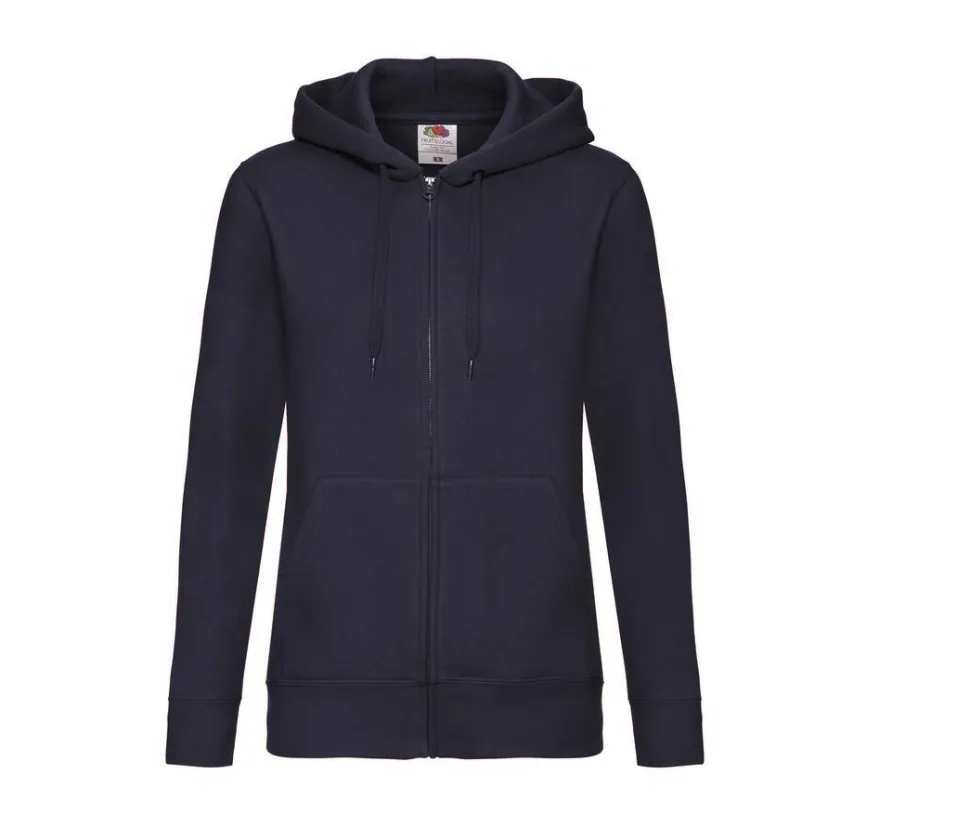 Fruit of the Loom SC375 - Sweat Capuche Grand Zip Femme