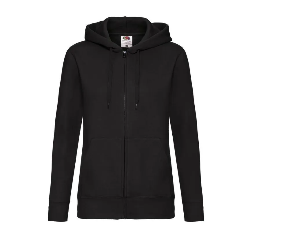 Fruit of the Loom SC375 - Sweat Capuche Grand Zip Femme